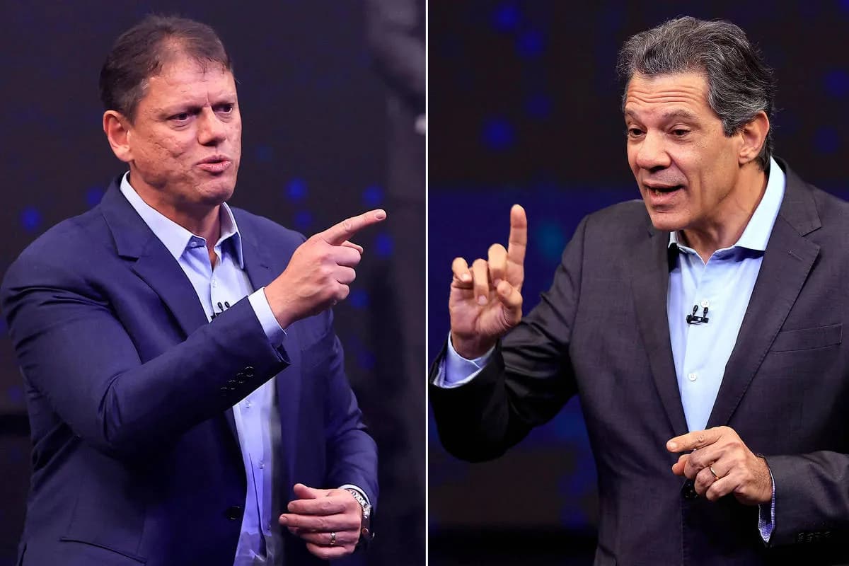Haddad mira privatizações e Tarcísio foca em programas sociais no horário eleitoral